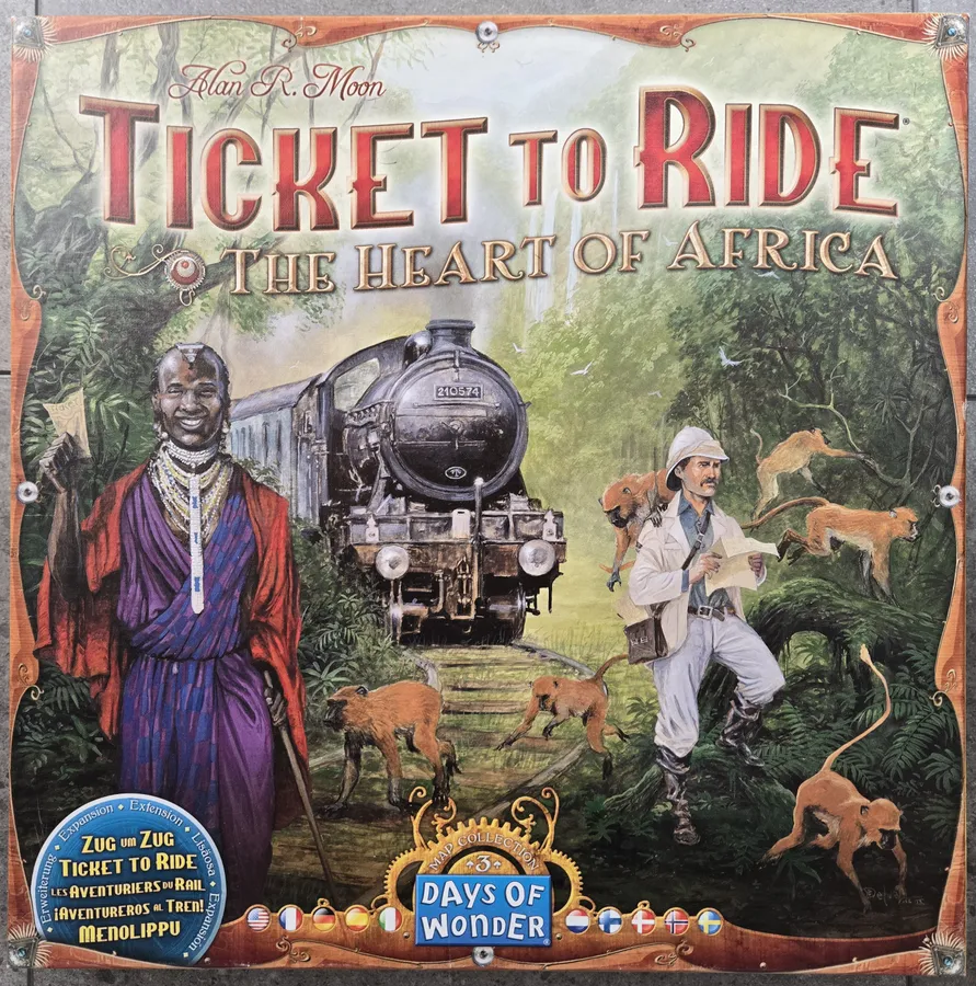 Les Aventuriers du Rail: Europe - Au coeur de l'Afrique