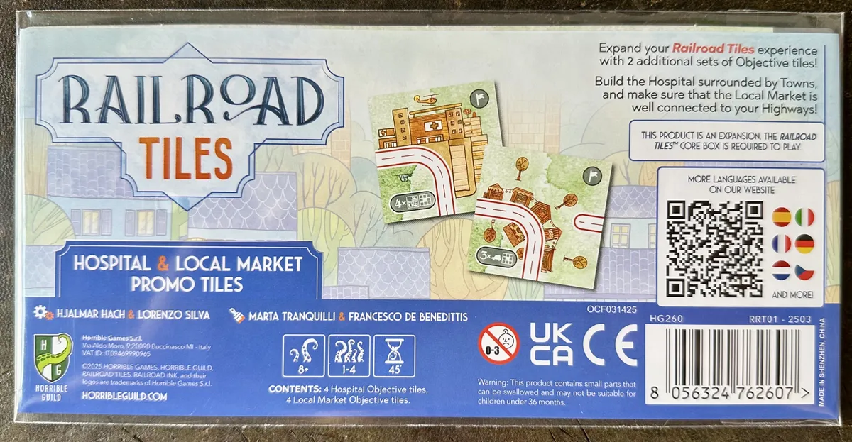 Railroad Tiles - Hospital & Local Market