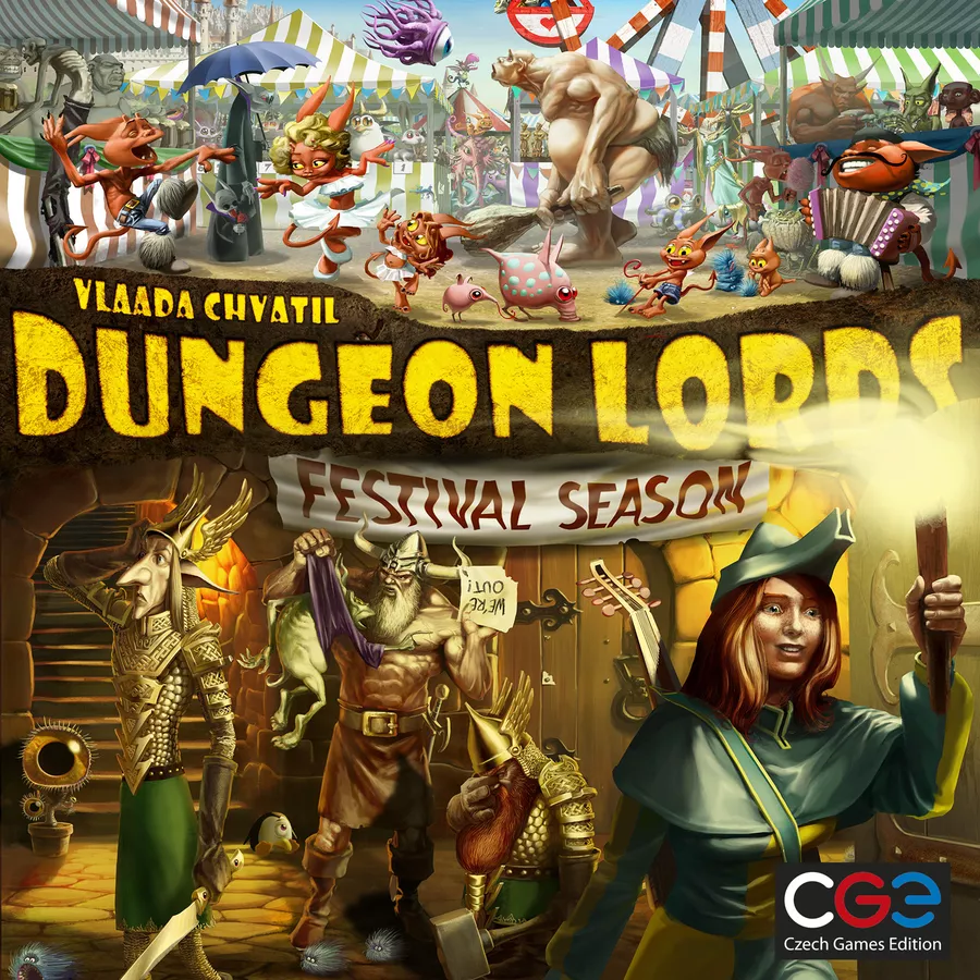 Dungeon Lords - Extension Foire aux Monstres