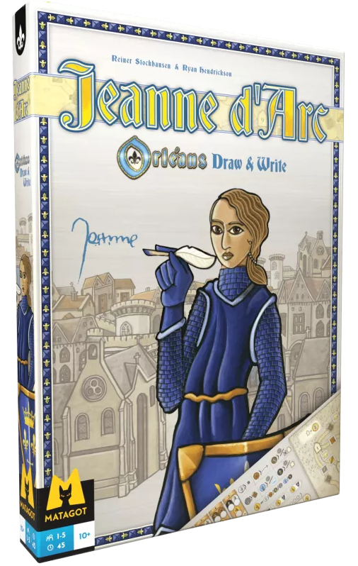 Jeanne d'Arc: Orléans Draw & Write