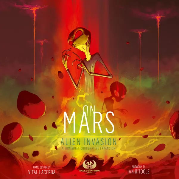 On Mars - Extension Alien Invasion
