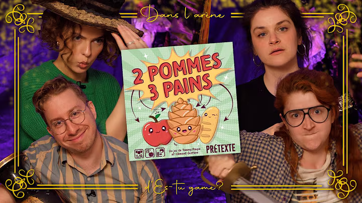 Vidéo 2 Pommes 3 Pains