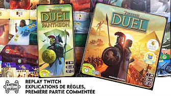  7 Wonders Duel - Panthéon, de la vidéo en plus !