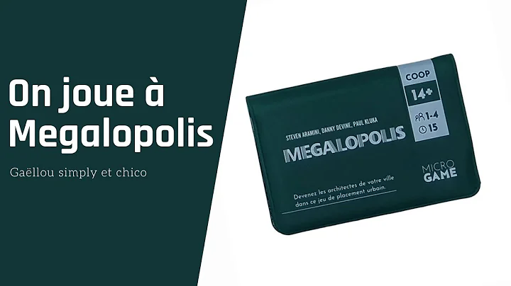  Megalopolis, de la vidéo en plus !